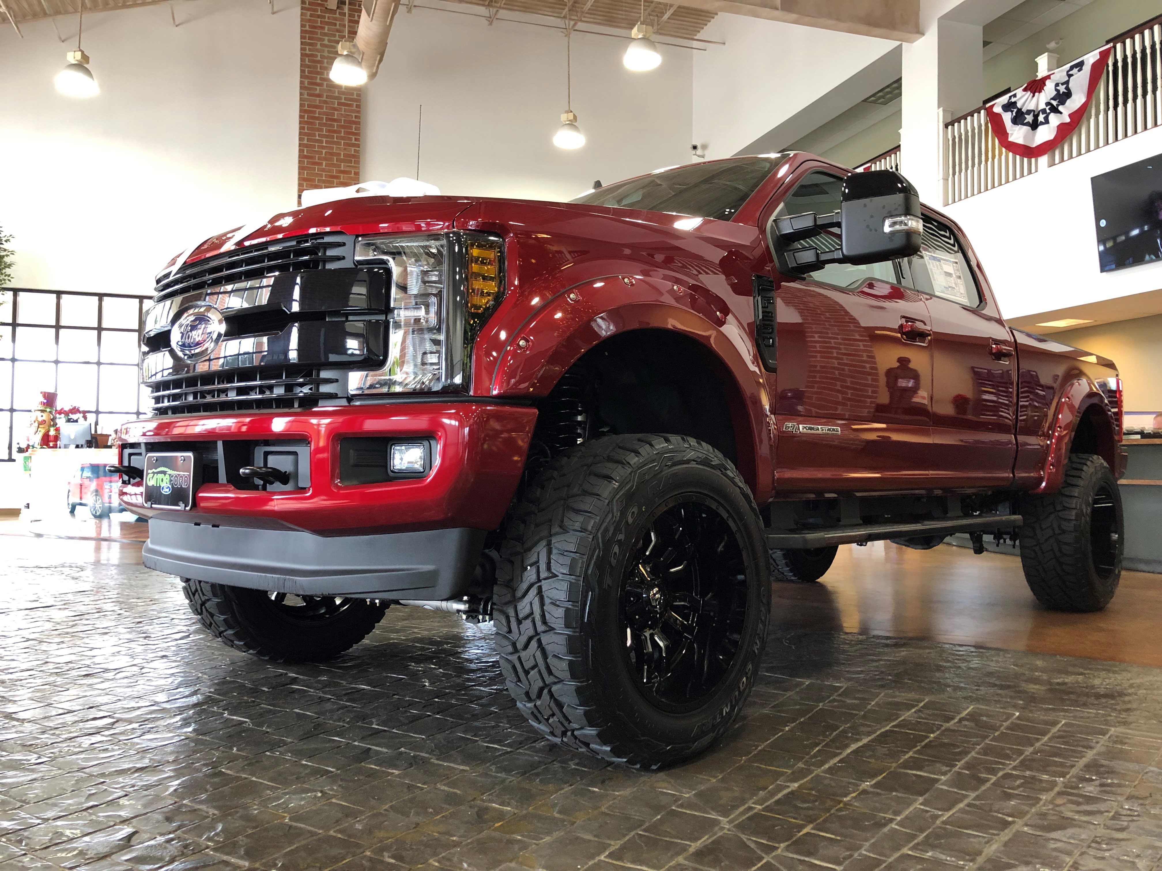 Lifted Silverado built by DSI